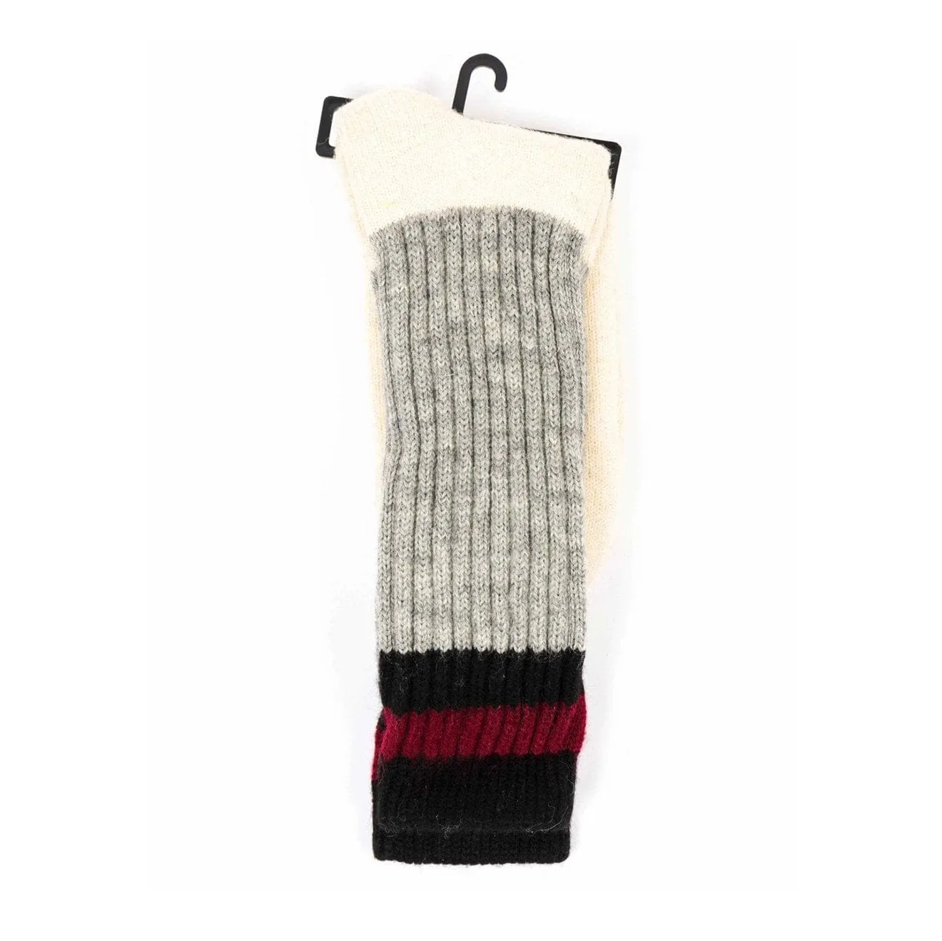 Grey Multi Arctic Wool Socks by Red Wing