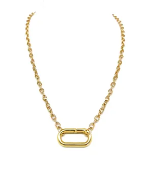 Haus of Alloy Long Link Chain with Oval Latch Clasp