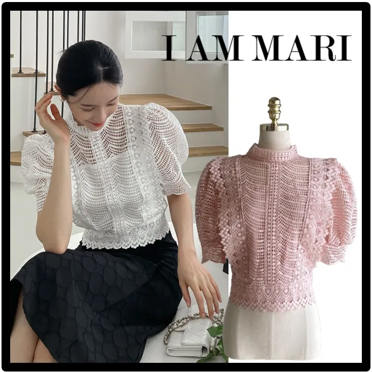 I Am Mari Casual Logo Street Style Shirts & Blouses