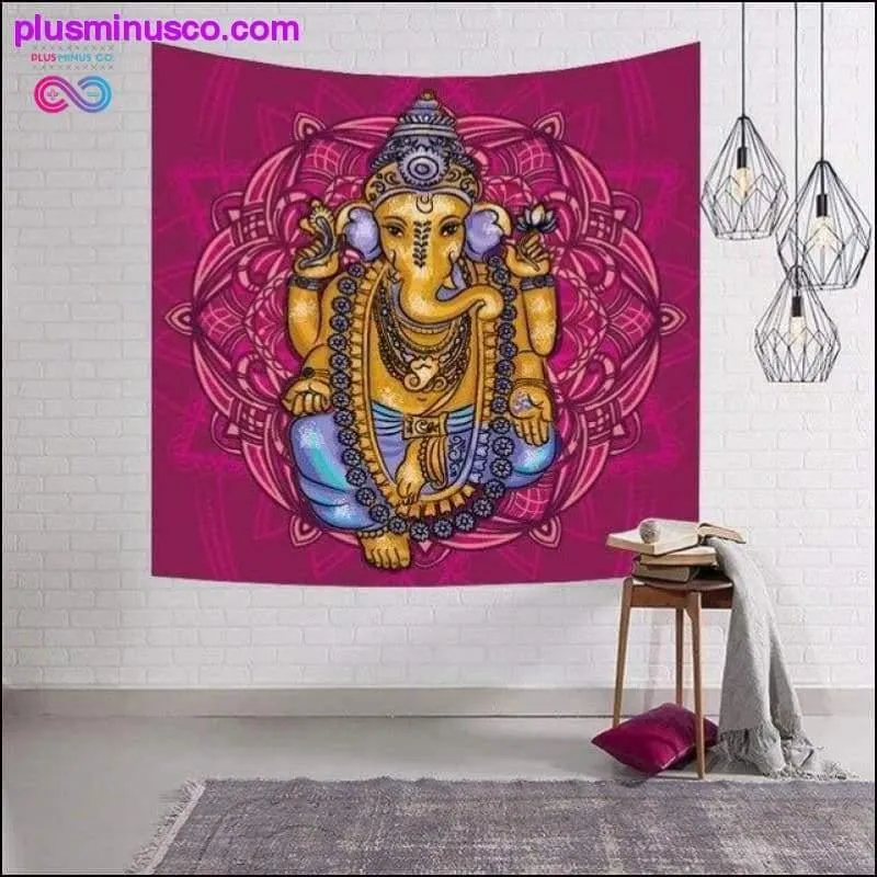 Indian Home Textile Elephant Tapestry