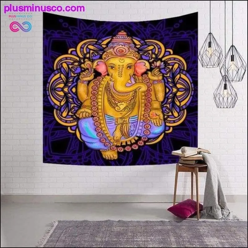 Indian Home Textile Elephant Tapestry