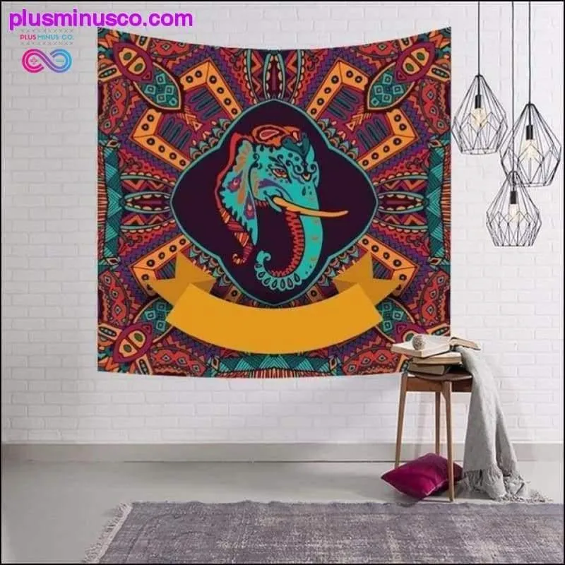 Indian Home Textile Elephant Tapestry