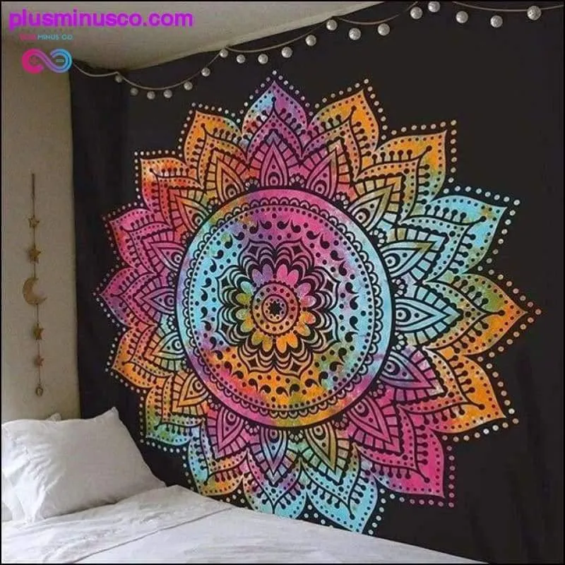 Indian Sandy Beach Mandala Wall Hanging