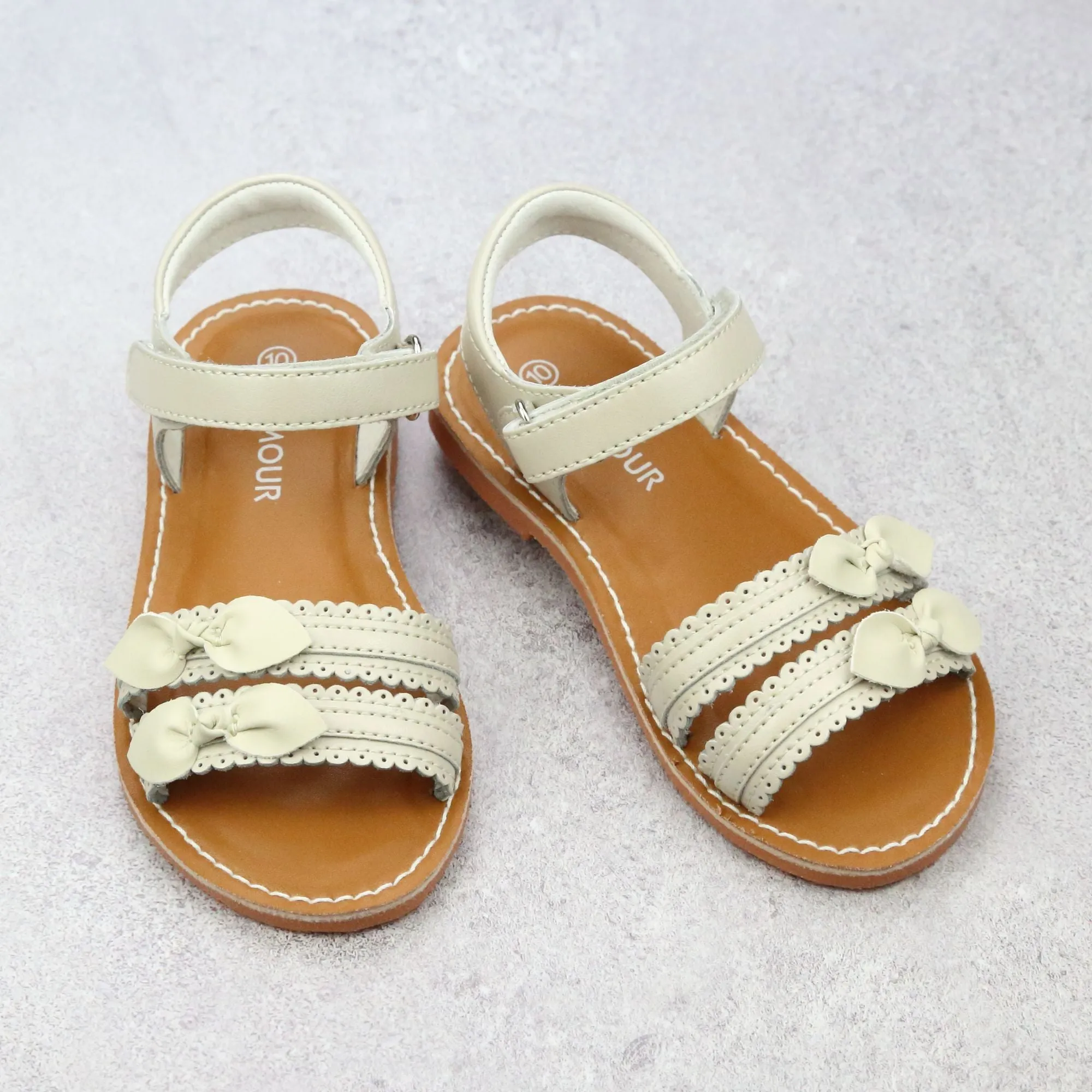 Josie Scalloped Sandals for Girls