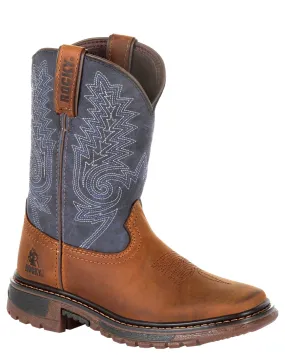 Durable Kid's Cowboy Boots