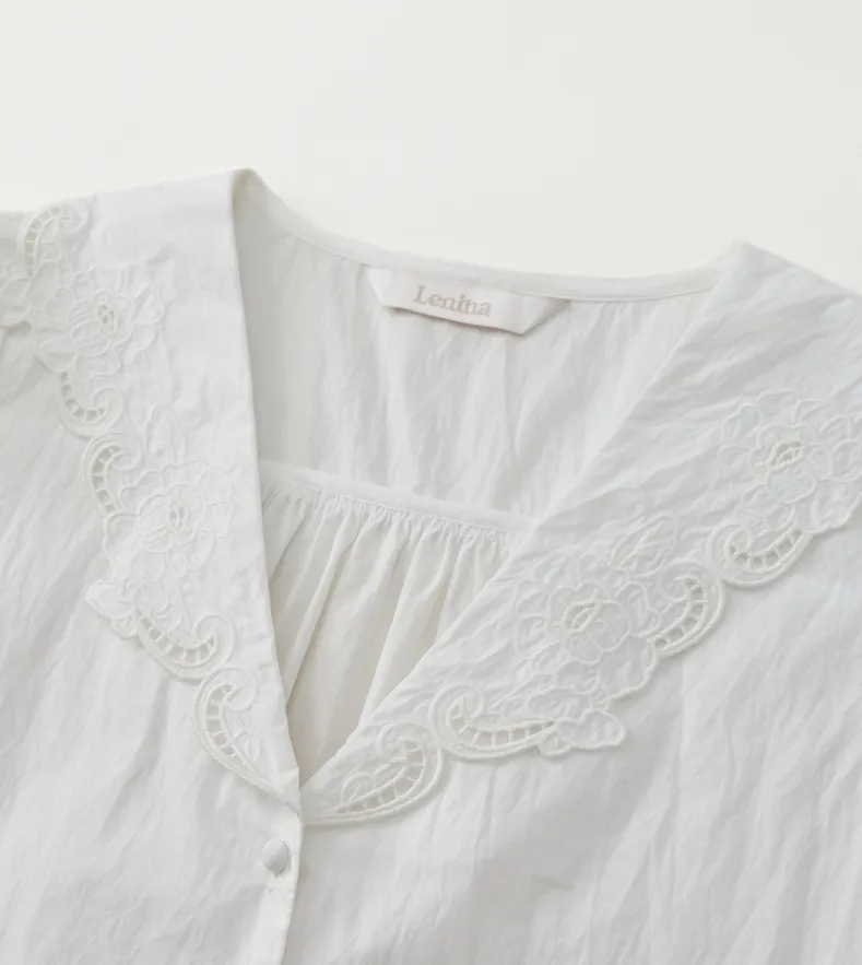 Plain Cropped Casual Cotton Short Sleeves