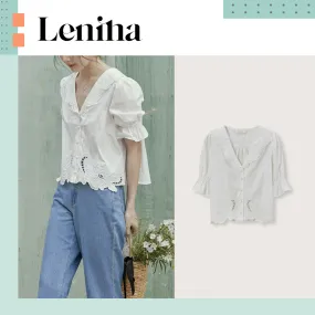 Plain Cropped Casual Cotton Short Sleeves