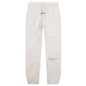 Children's Essential Light Heather Oatmeal Sweatpants