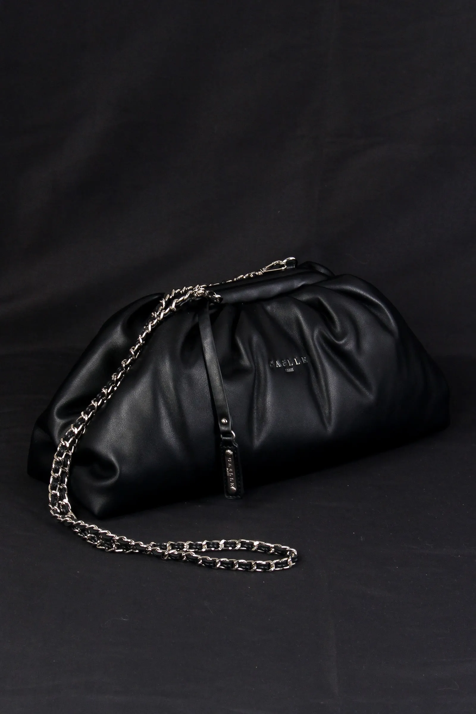 Smooth Black Maxi Clutch