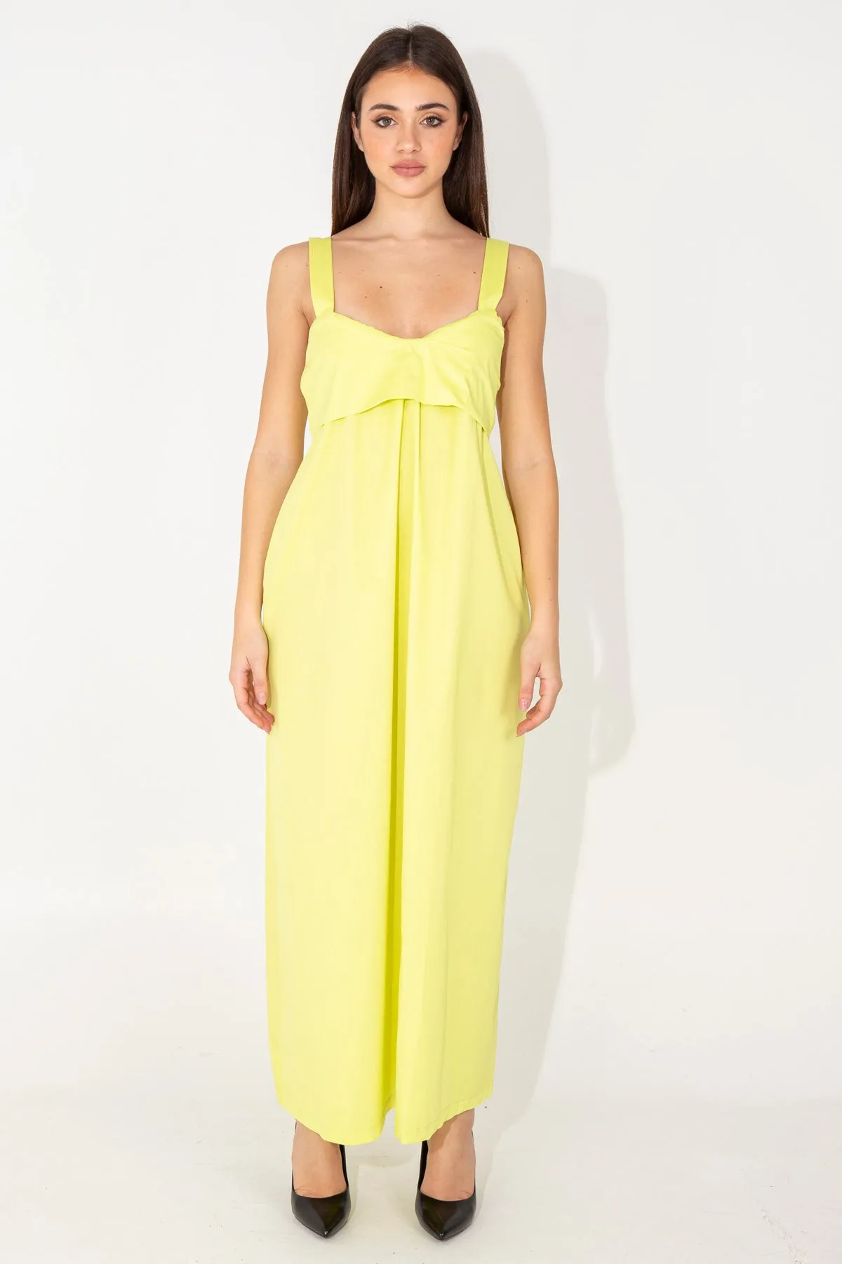 Solid Color Maxi Dress