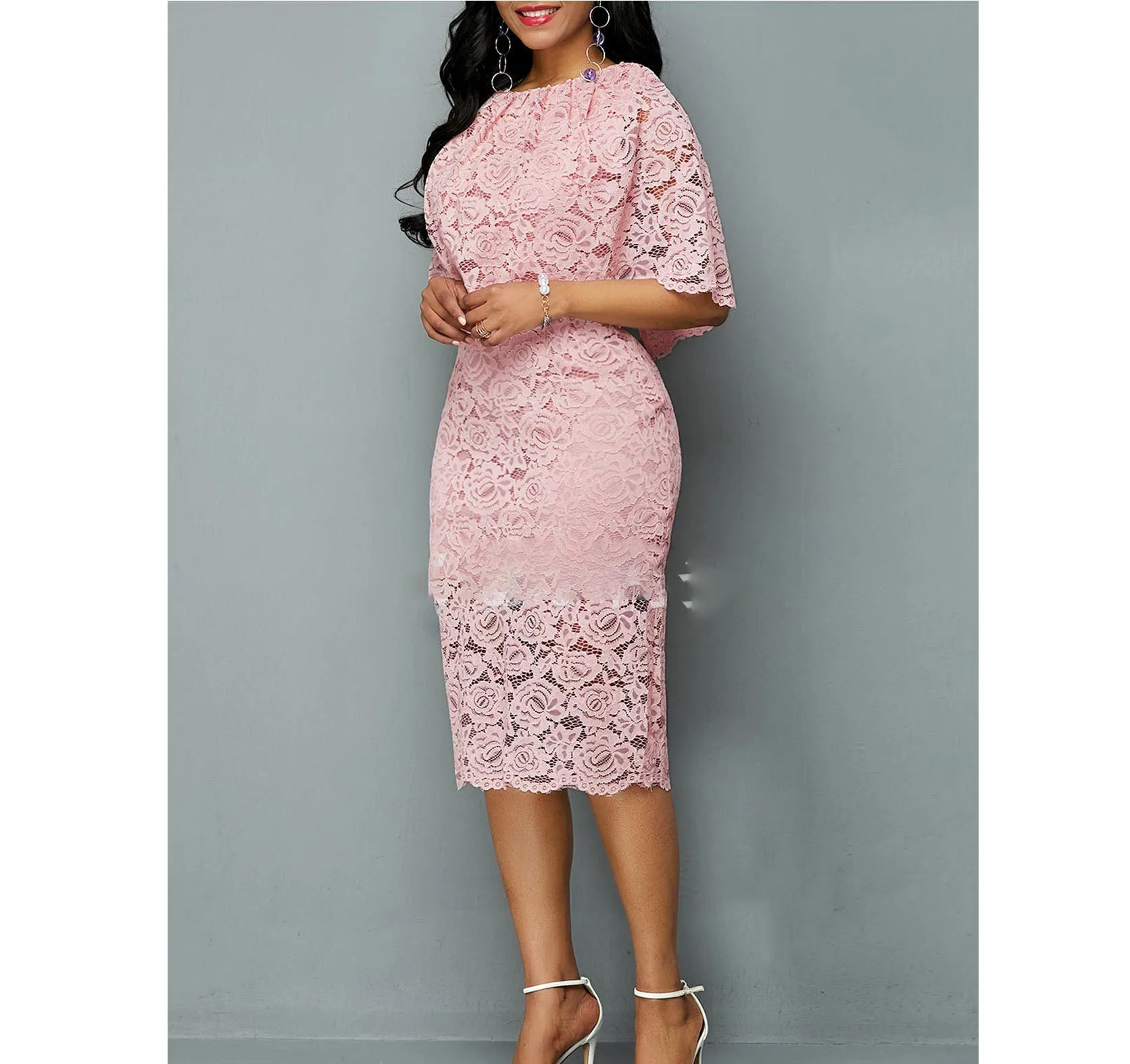 African Lace Dresses For Women by MD