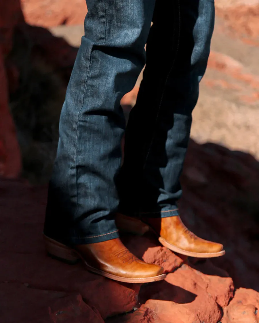 Men's Stitched Classic Cowboy Boots