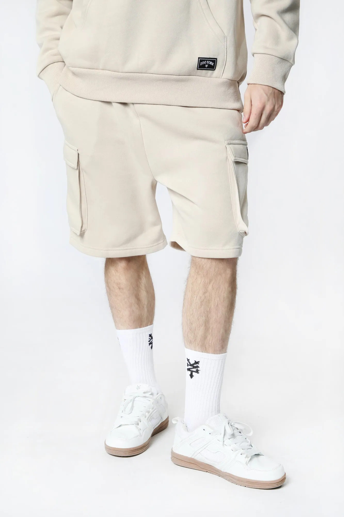 Men's Zoo York Cargo Fleece Shorts