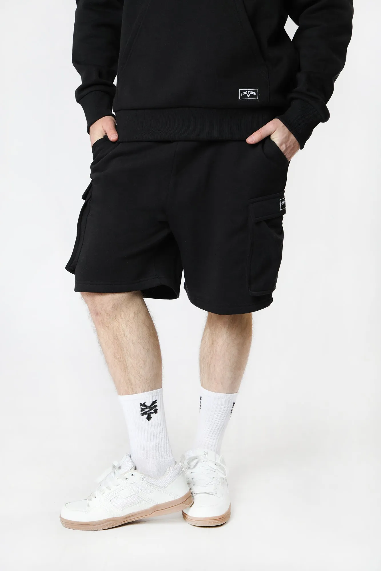 Men's Zoo York Cargo Fleece Shorts