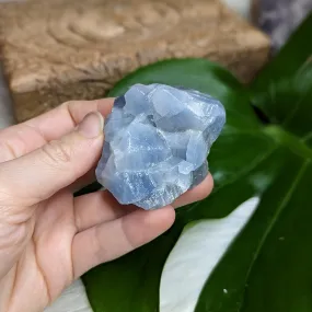 Blue Raw Calcite Mexico Free-Form Specimen