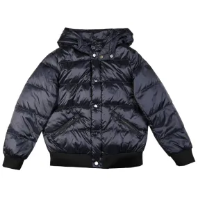 Armani Junior Navy Puffer