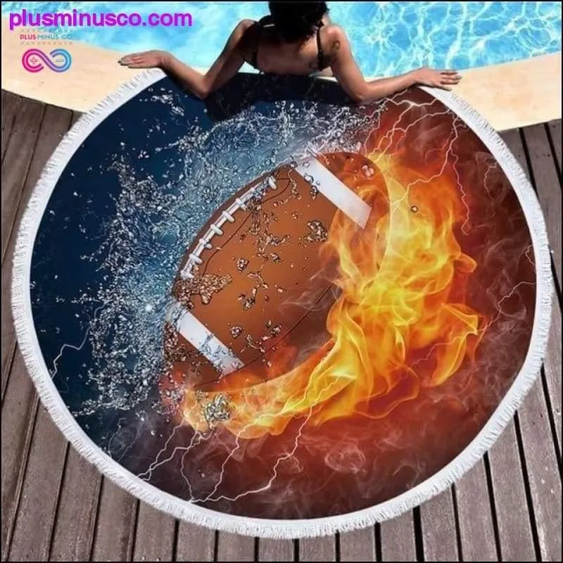 2020 Sports Football Round Beach for Summer