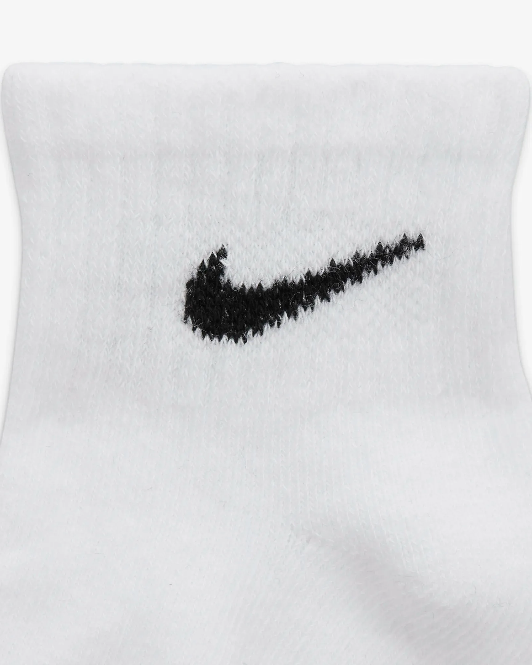 NIKE GRIPPER White/Grey/Black Ankle Socks (6-12M x3)