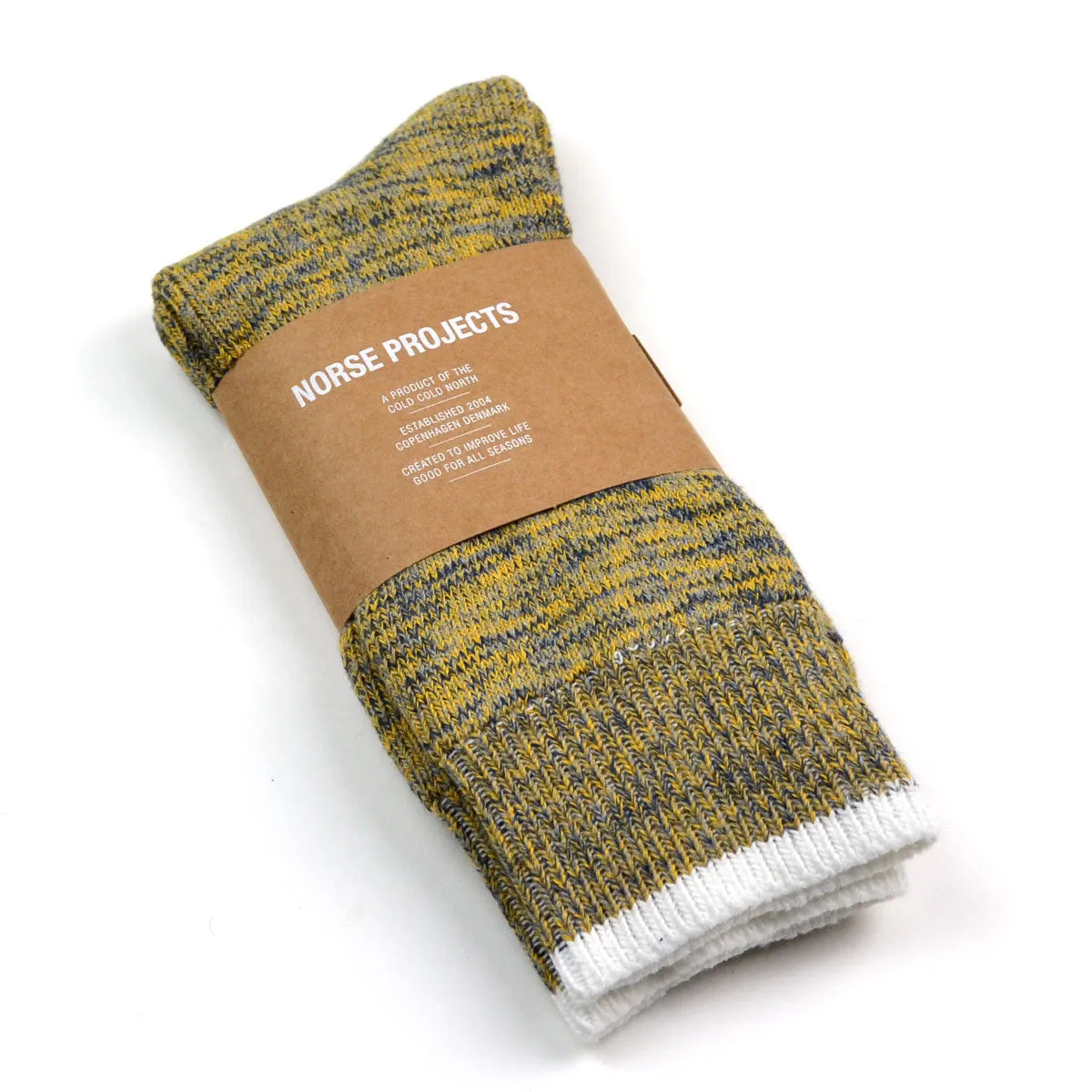 Norse Projects Mustard Yellow Socks