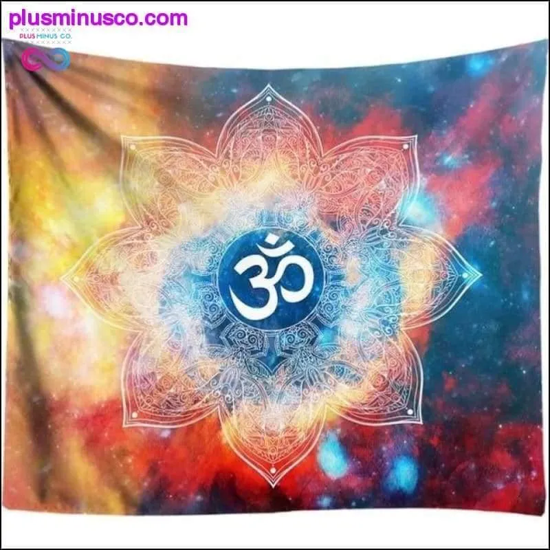 Galaxy Space Tapestry Mandala Wall Decor