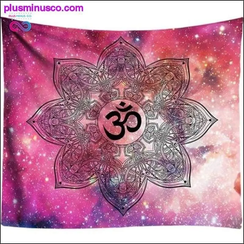 Galaxy Space Tapestry Mandala Wall Decor