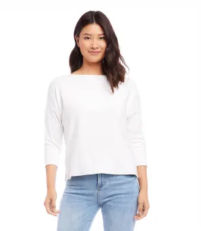 Boatneck Top in Petite Size