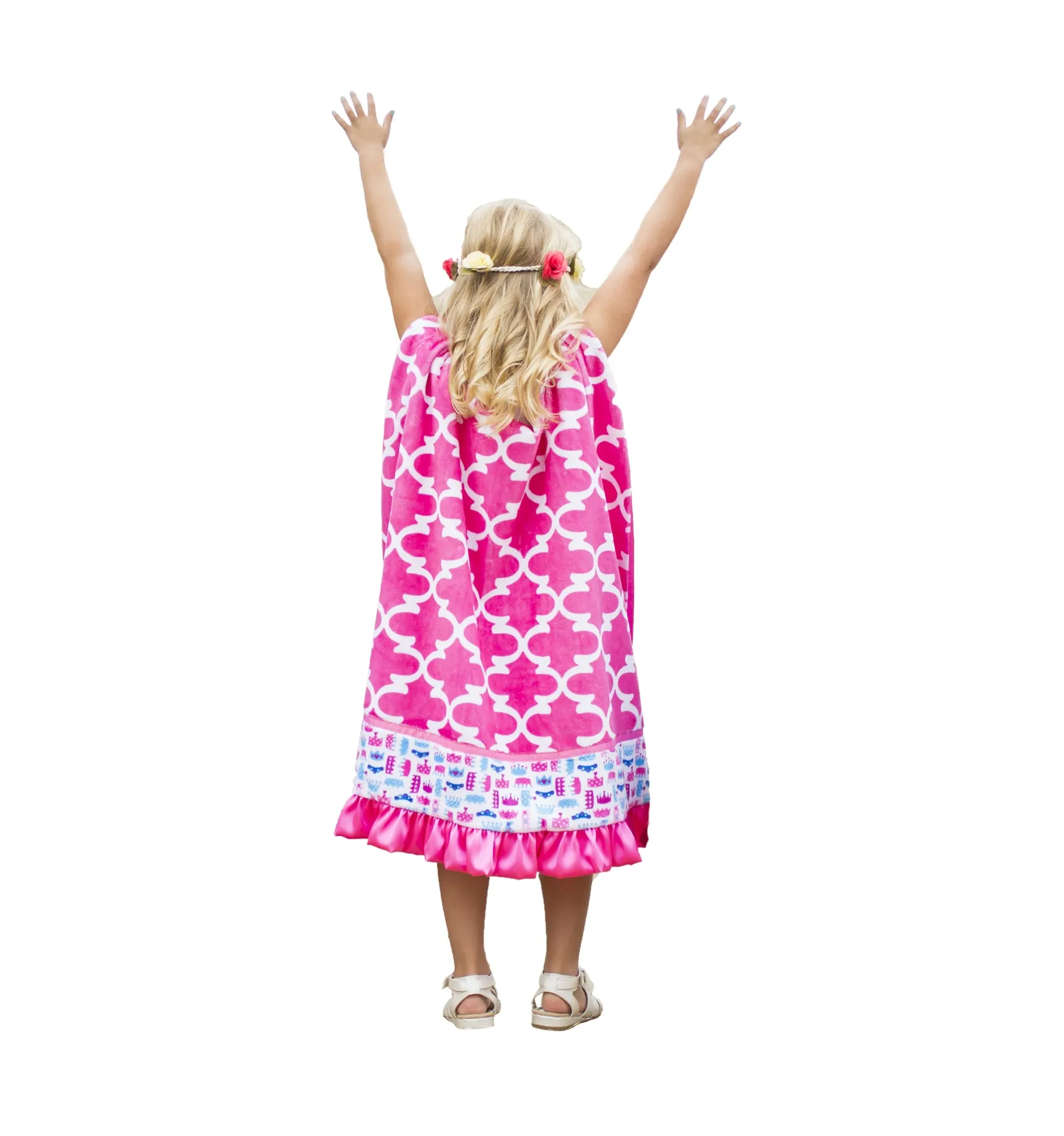 Pink Princess Cape with Border