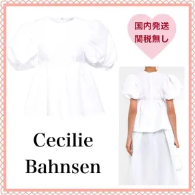 Plain Elegant Style Shirts & Blouses with Casual Style by CECILIE BAHNSEN