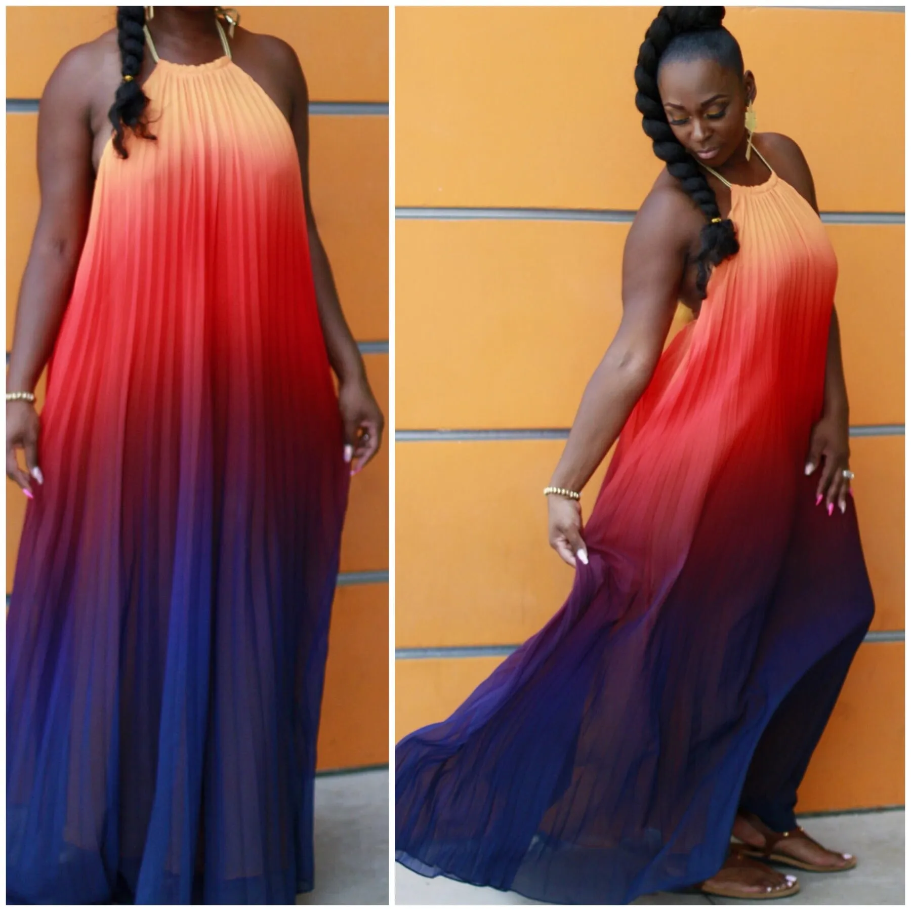 Tiered Maxi Dress