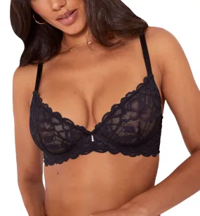 Black Underwire Bra Manhattan Plunge