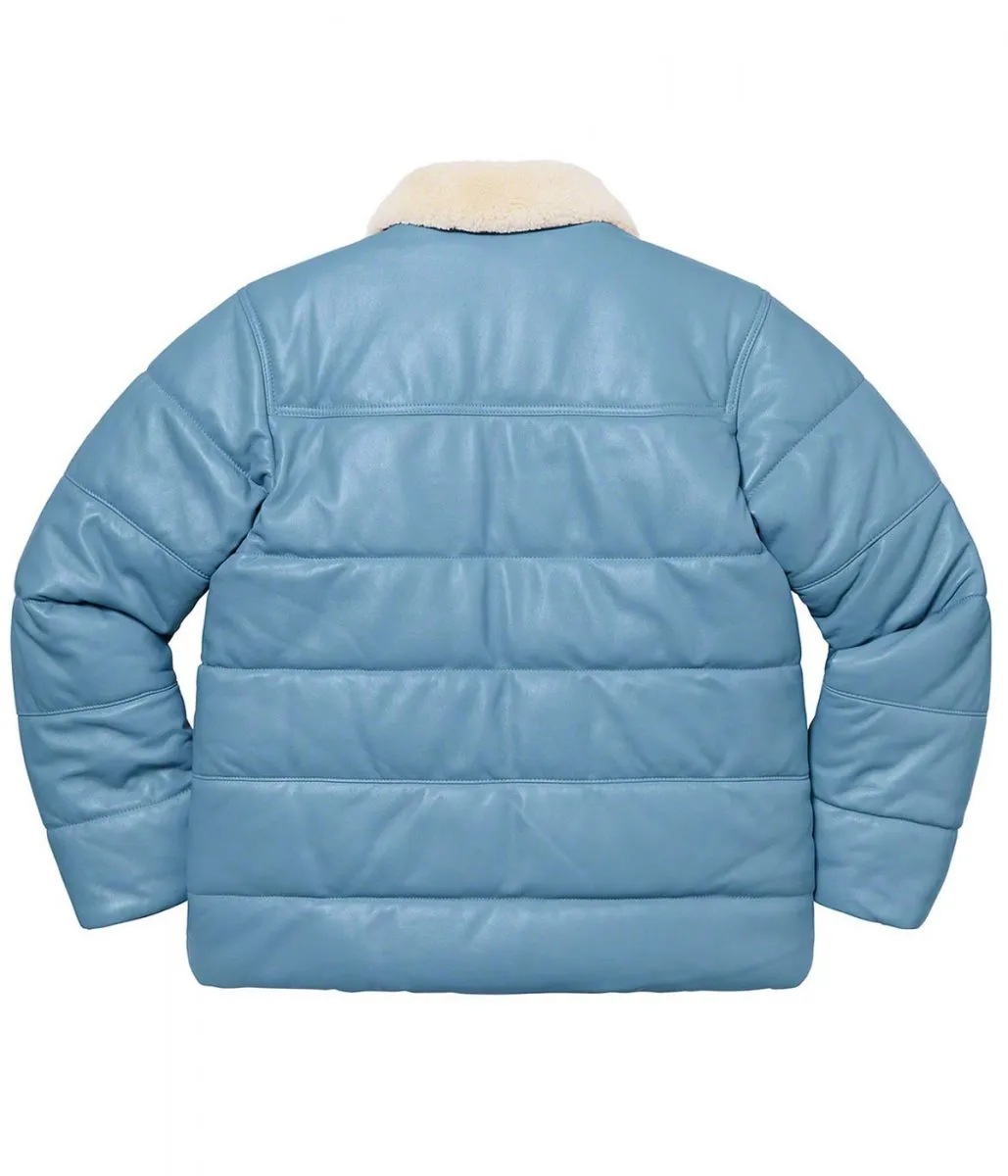 Puffer Fur Collar Jacket