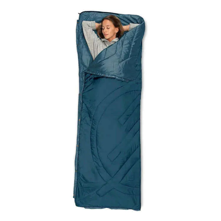 Camp Vibes Green Ripstop Sleeping Bag