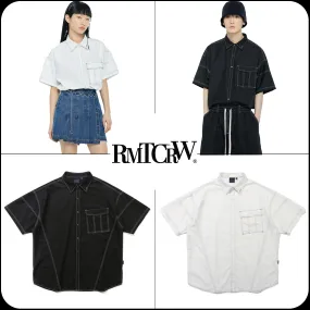 Romantic Crown Front Pocket Work Shirt