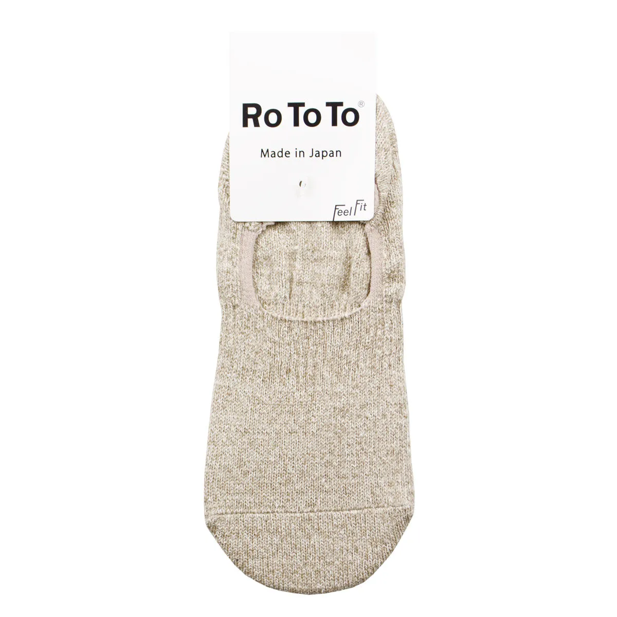 RoToTo Mix Beige Invisible Foot Socks