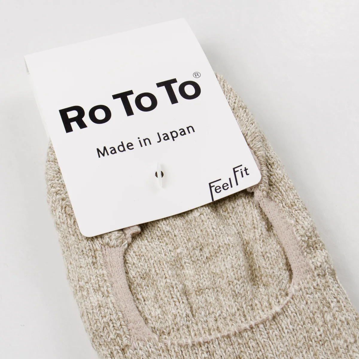 RoToTo Mix Beige Invisible Foot Socks