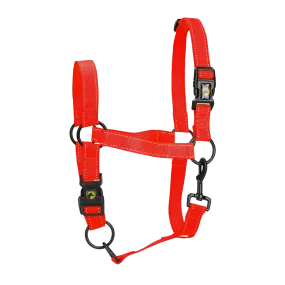 High-Quality Horse Halter Size Small Red