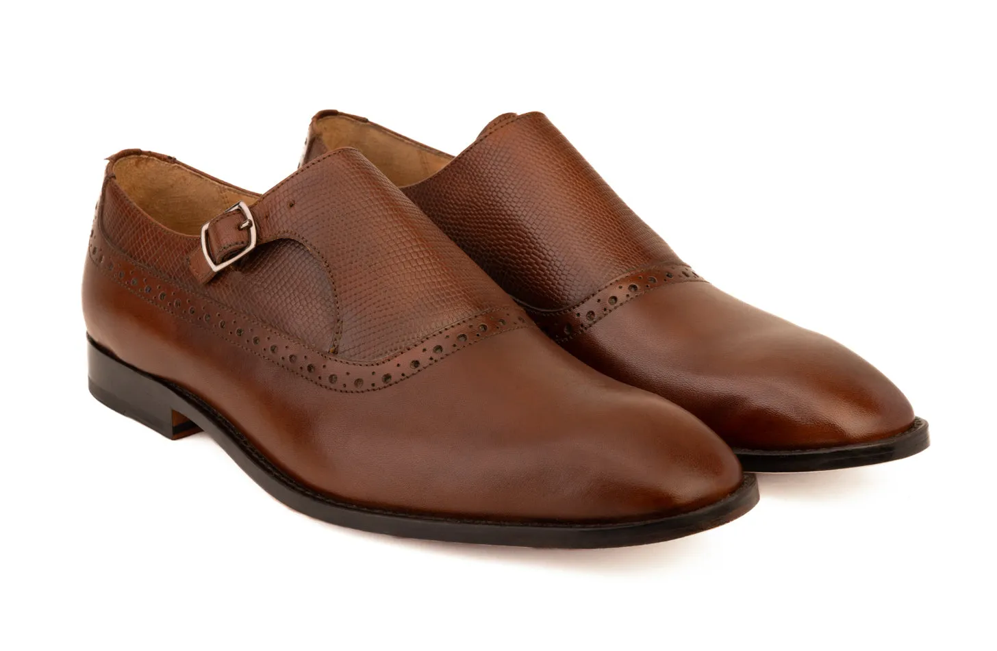 Single Strap Monk Shoes