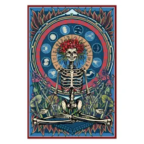 Dimensional Skull Astrology Art