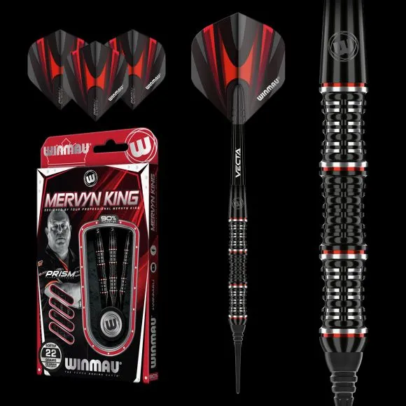 Mervyn King Soft Tip Darts - Special Edition