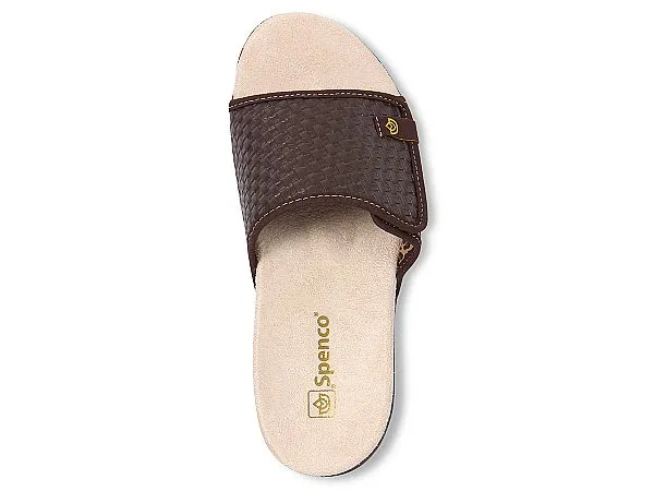 Spenco Women's Charlotte Orthopedic Adjustable Strap Slide Sandals