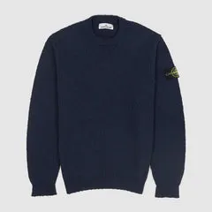 Stone Island Cotton Linen Knitted Pullover