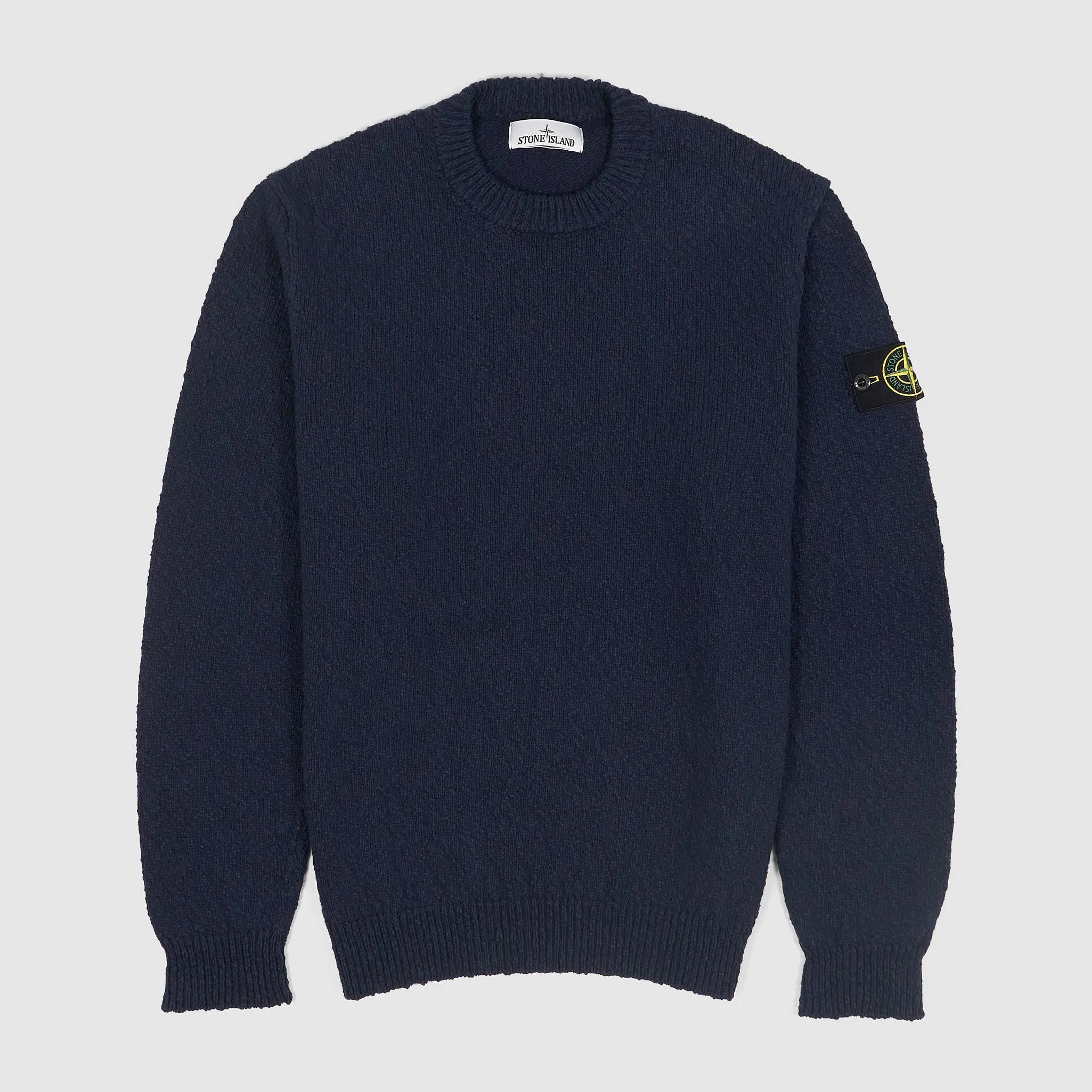 Stone Island Cotton Linen Knitted Pullover