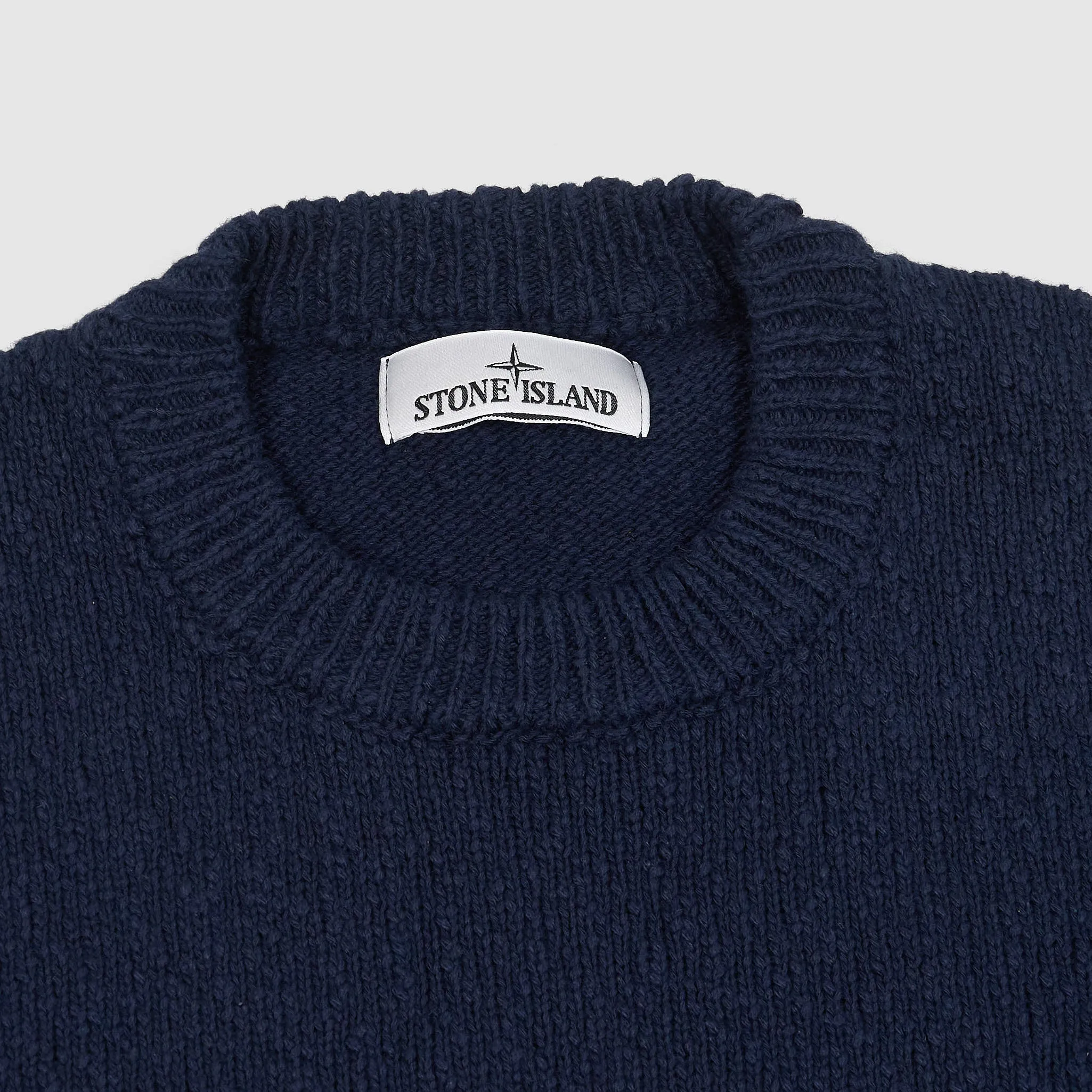 Stone Island Cotton Linen Knitted Pullover