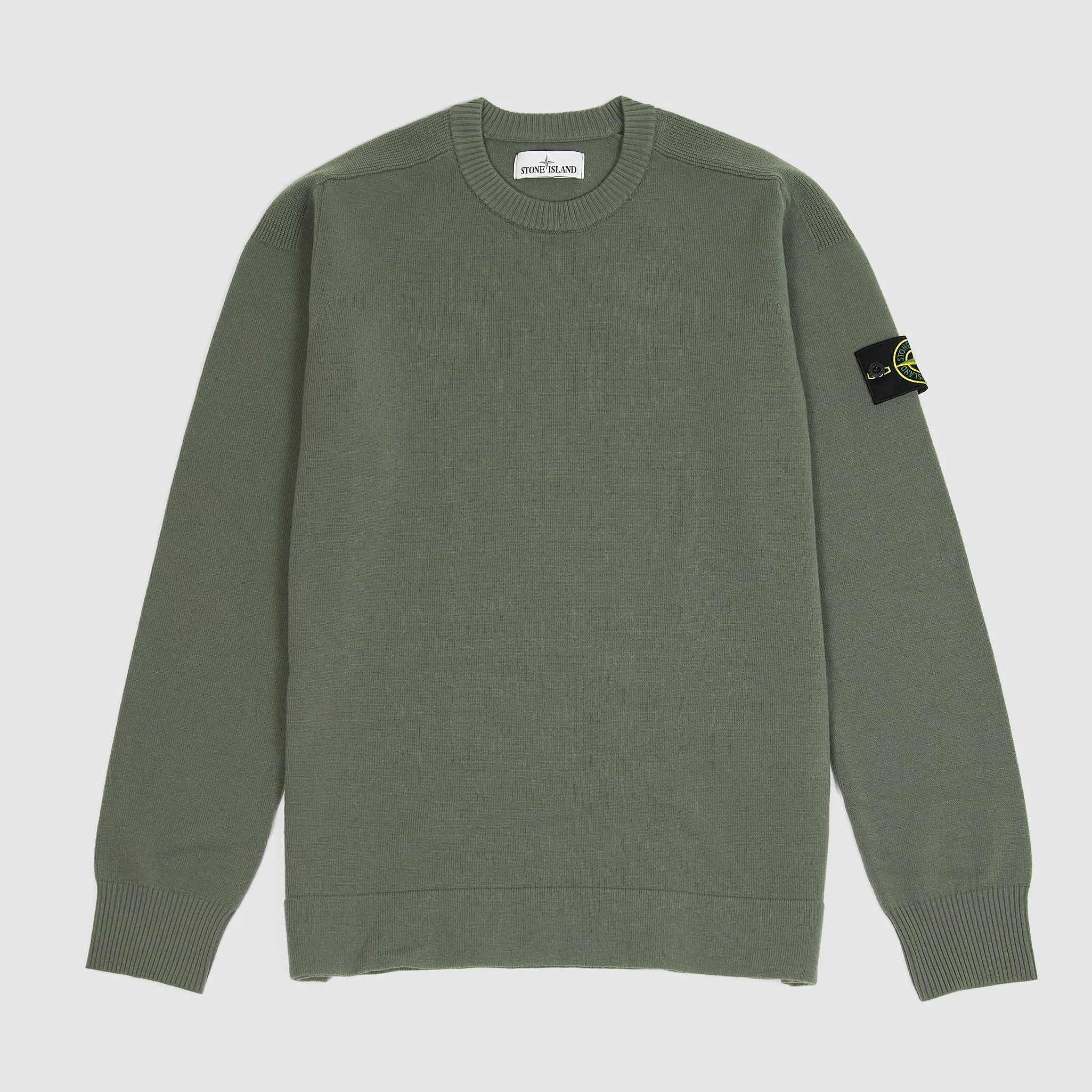 Stone Island Ripped Crew Neck Pullover