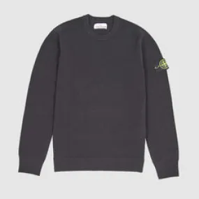 Stone Island Ripped Crew Neck Pullover