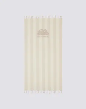 Striped Jacquard Fouta Beach Towel