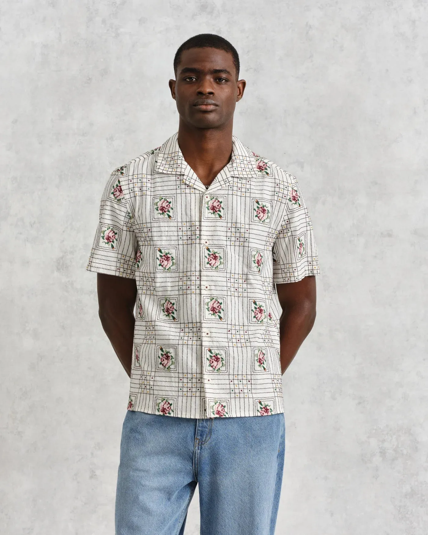 Didcot Embroidered Tapestry Shirt