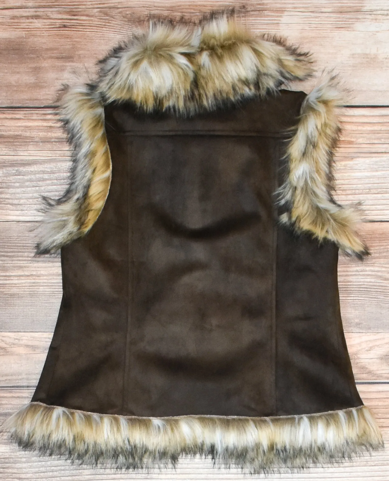 Chocolate Luxe Vest for Women by Tasha Polizzi