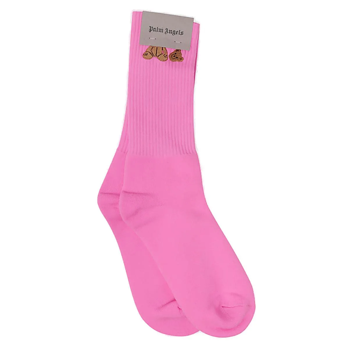 Palm Angels Teddy Bear Embroidered Socks