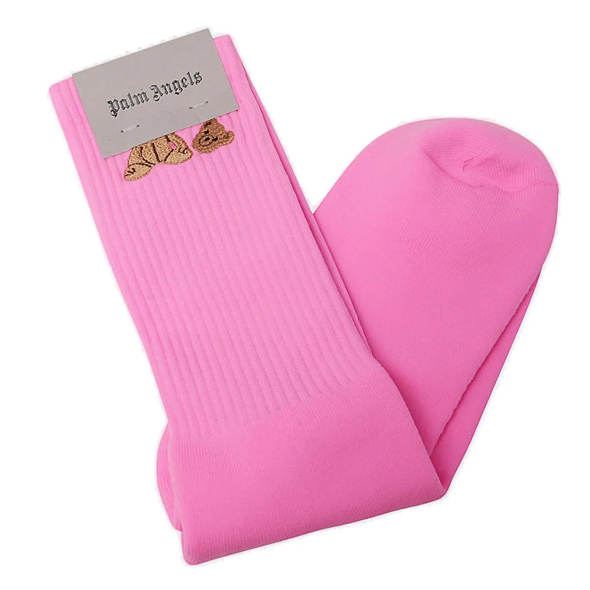 Palm Angels Teddy Bear Embroidered Socks